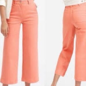 24 everlane denim coral jeans pants size 2 cropped short girl friendly